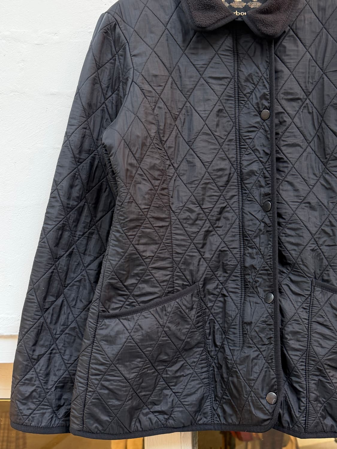 Barbour 바버 여성 폴라 퀼트 자켓 UK 12 상품이미지3