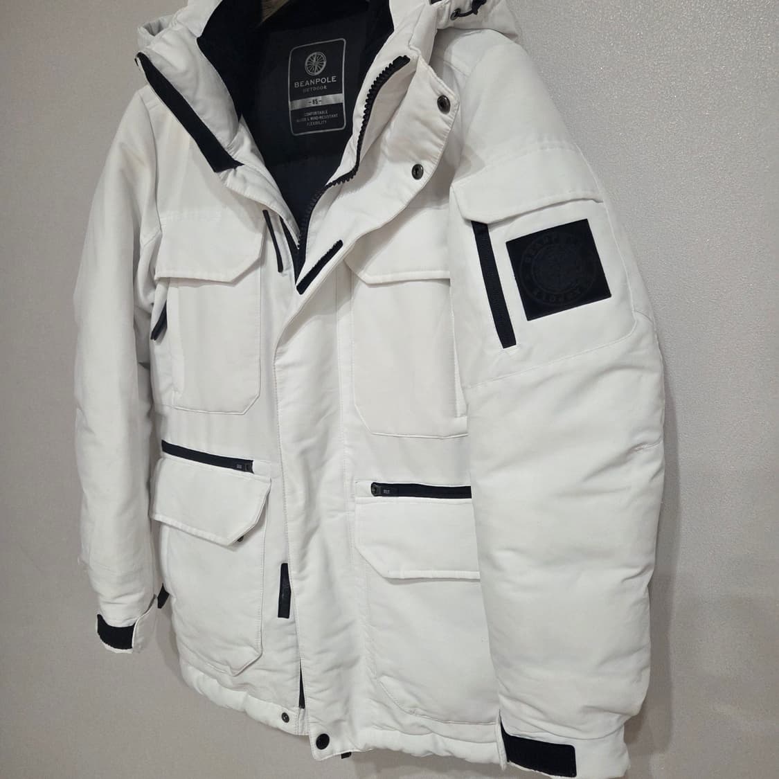 빈폴 화이트 구스패딩 점퍼 85사이즈 상품이미지4