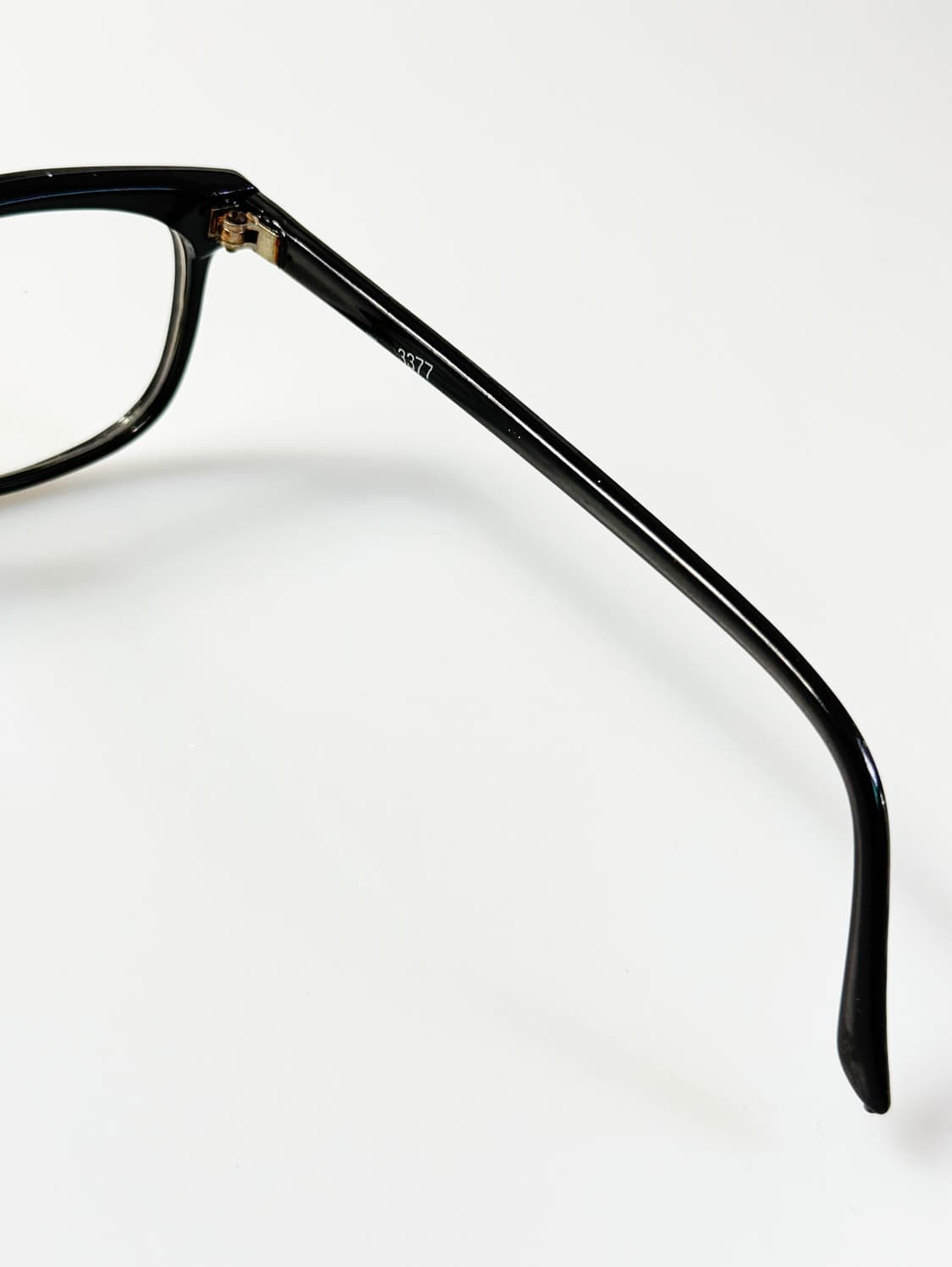 90s 클래식 블랙 뿔테 스퀘어 빈티지 안경 상품이미지6