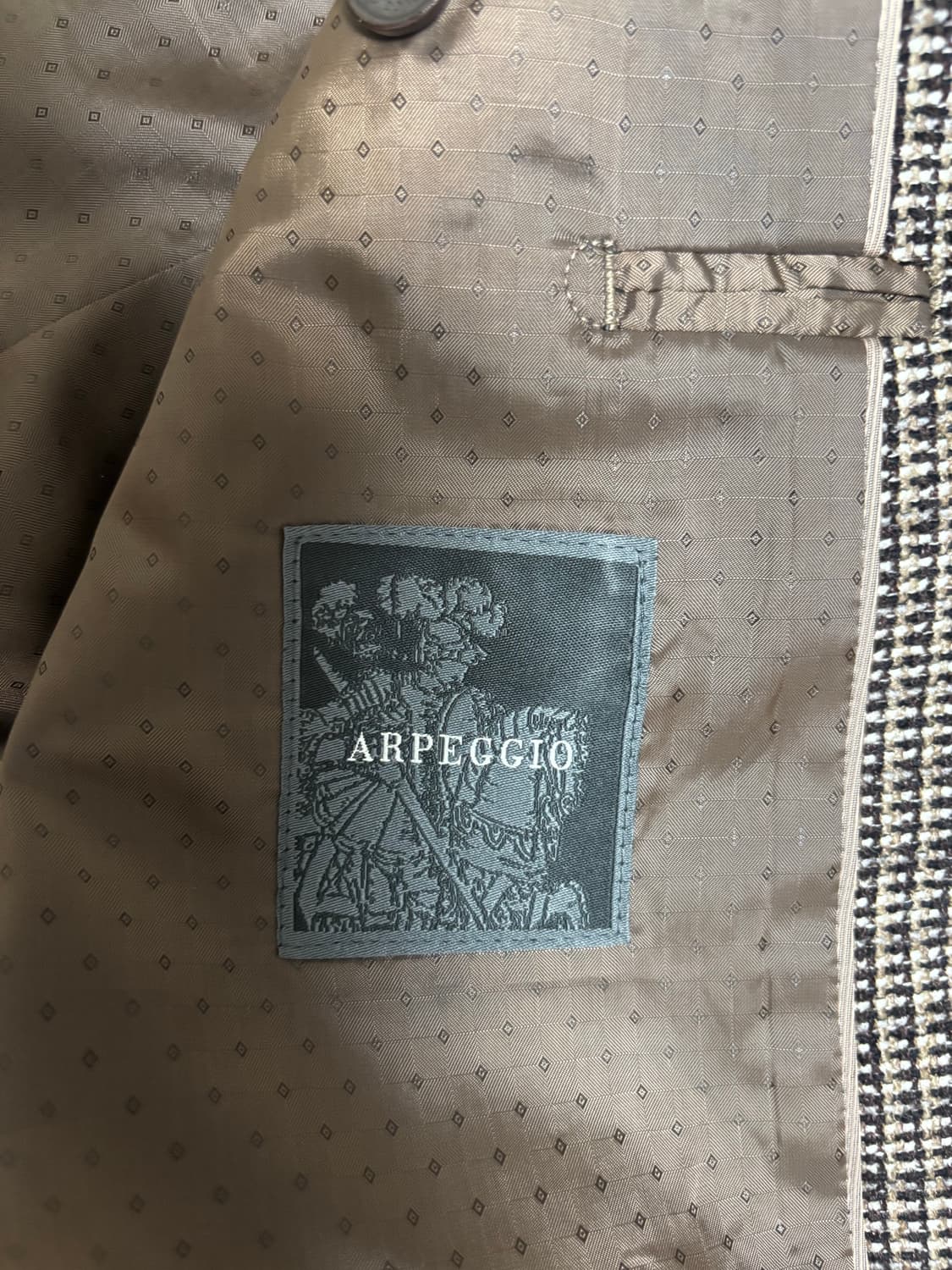 아르페지오(ARPEGGIO) 체크 코트 상품이미지3