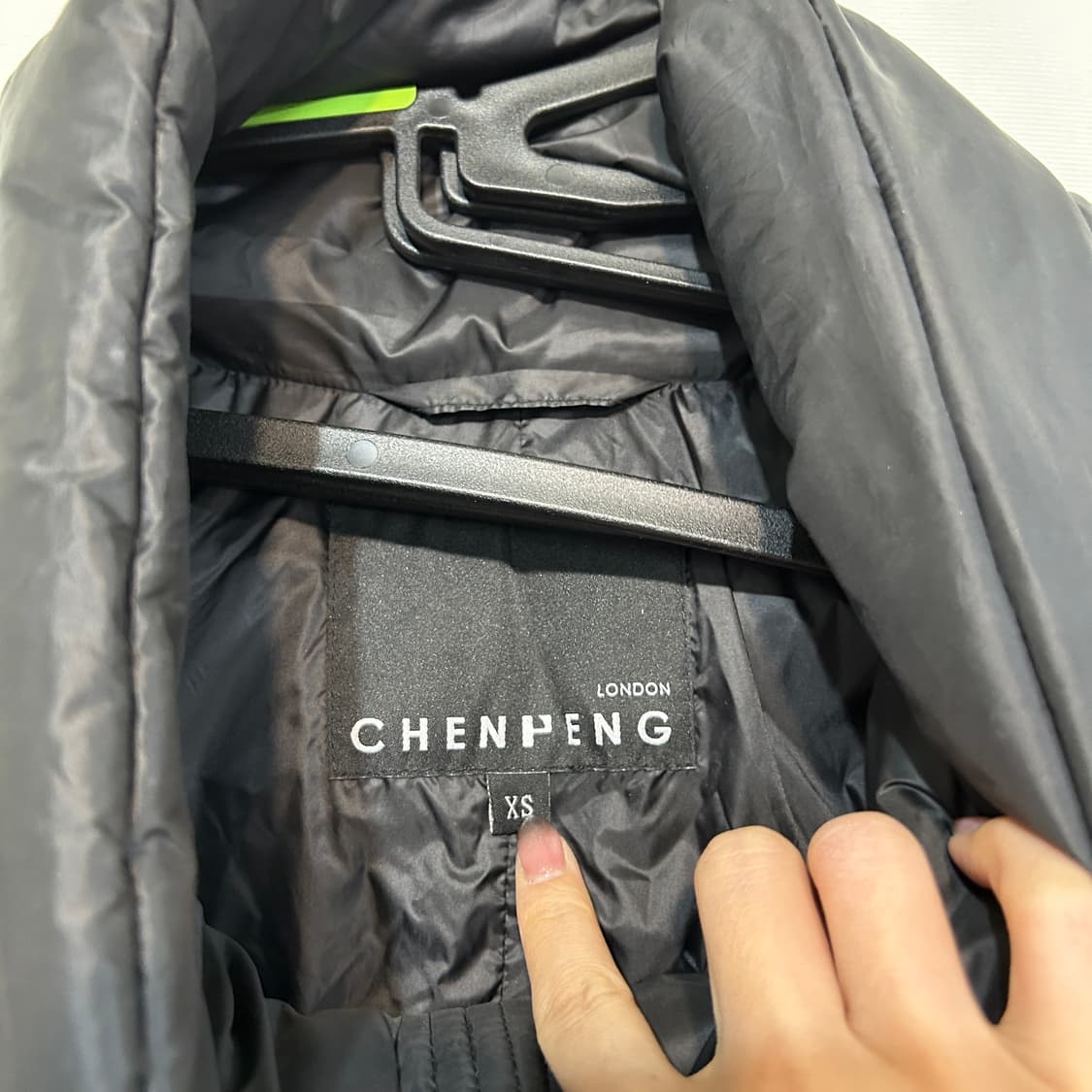 첸펭 Chen Peng 오버사이즈 롱 다운 코트 여성 상품이미지2