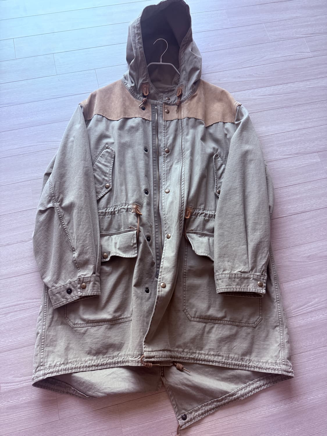 rrl 더블알엘 모즈코트 개파카 xl 명작 상품이미지1