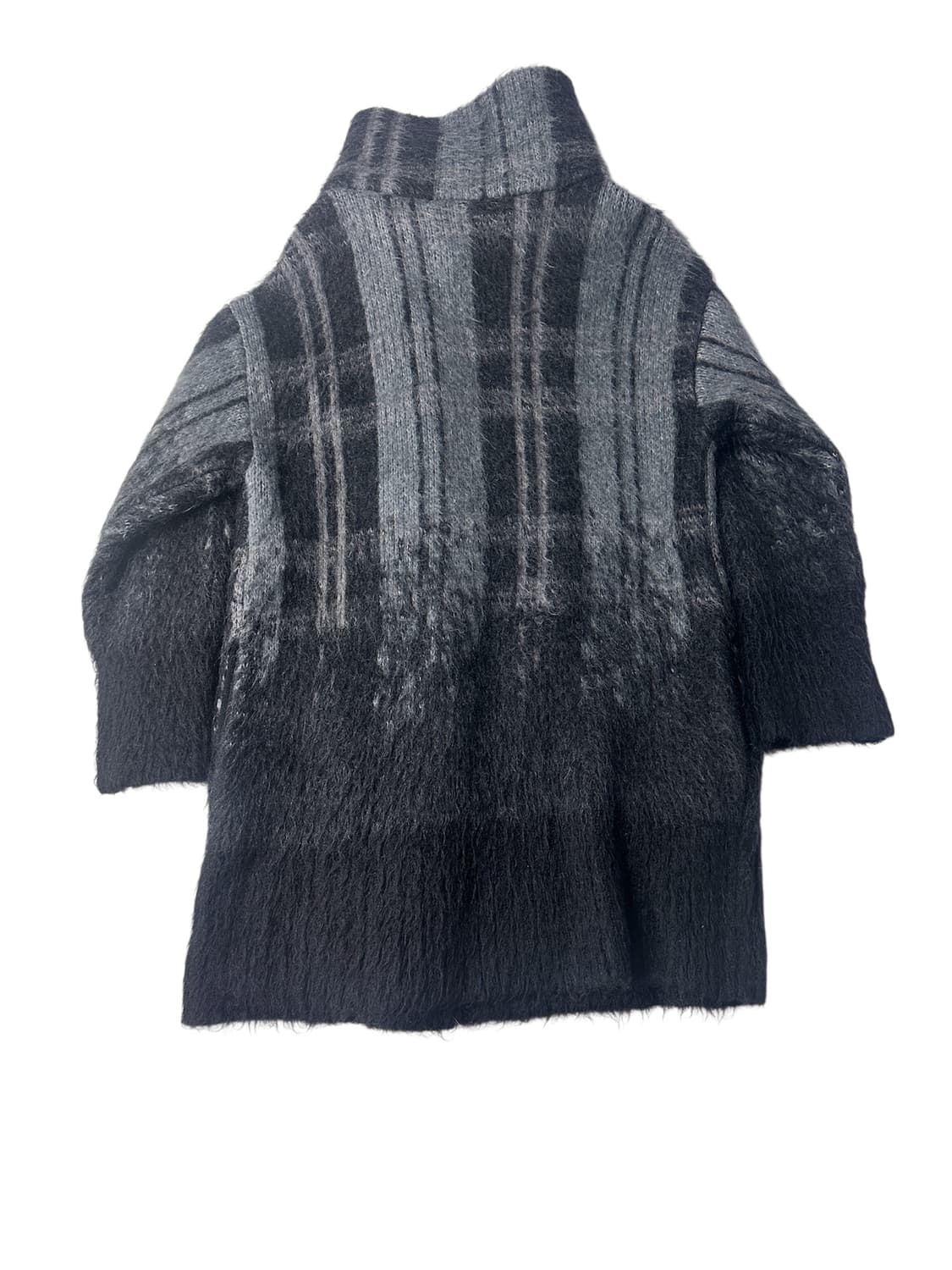 비비안웨스트우드 앵글로매니아 체크 orb로고 코트 상품이미지4