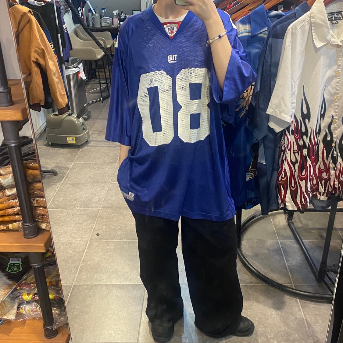 [NO.9] NFL 풋볼 져지 반팔티 블루 상품이미지4