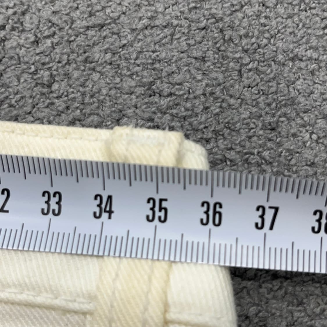 36 돌체앤가바나 여성 화이트 데님 팬츠 상품이미지9