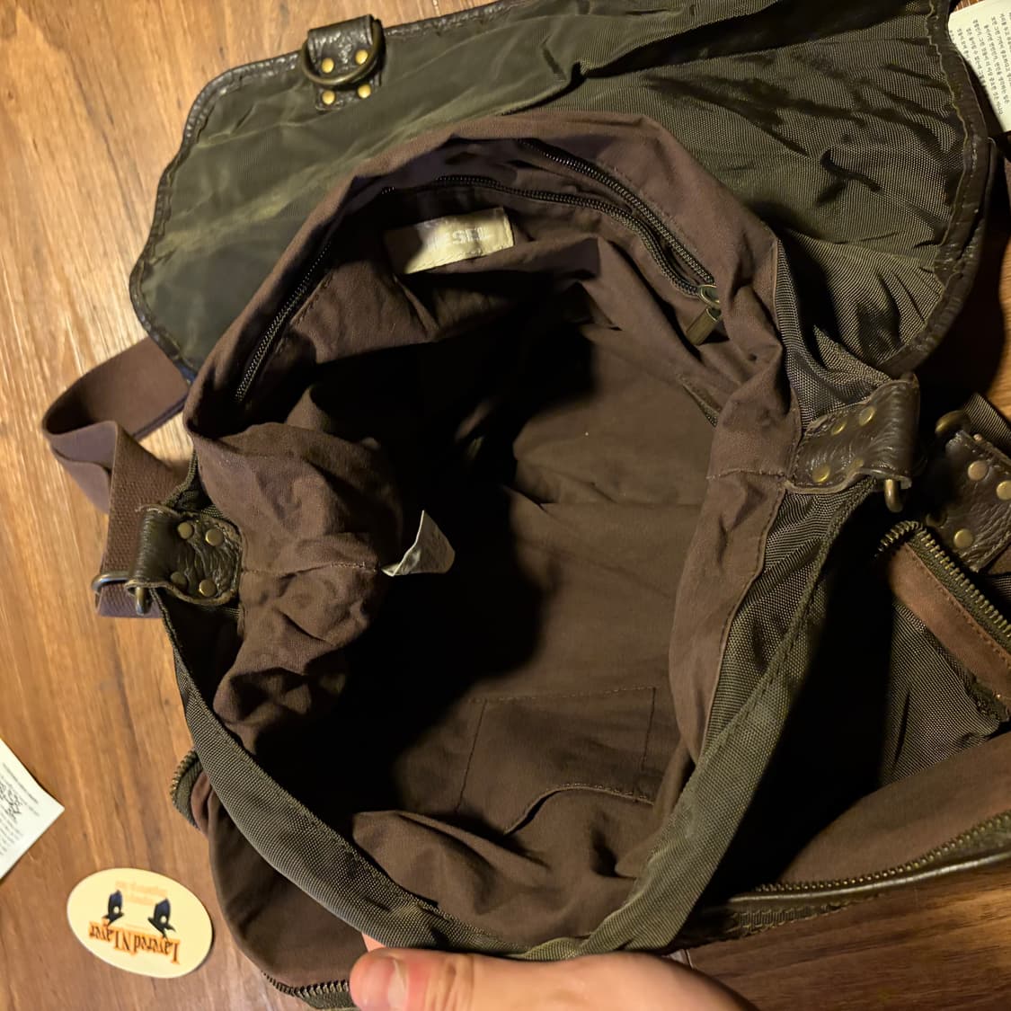 Diesel leather multi flap cross bag 상품이미지4