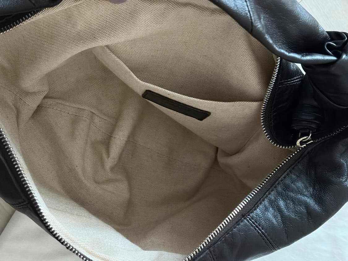 르메르 포춘 크로와상백 소프트 나파레더 다크초콜렛 (미니 X) 상품이미지5