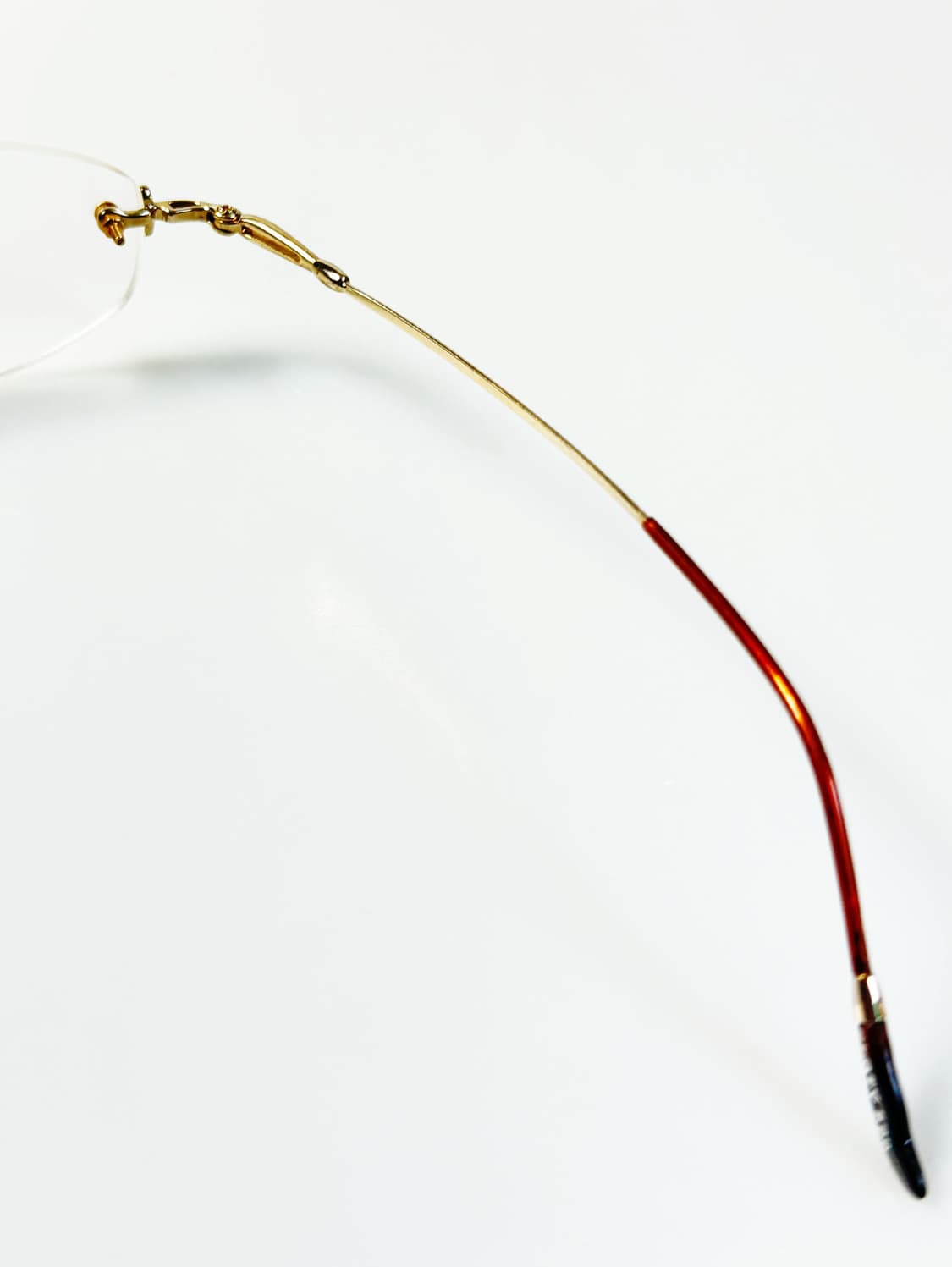 ZOOTY 골드 오벌 무테 메탈 프레임 빈티지 안경 상품이미지6