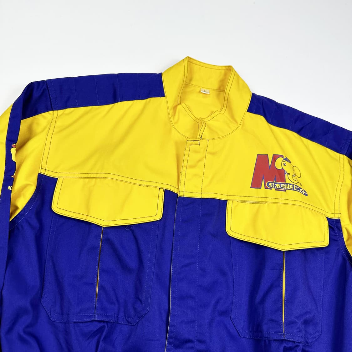 JPN 재팬빈티지 마쯔모토 프린팅 점프수트 L 상품이미지2