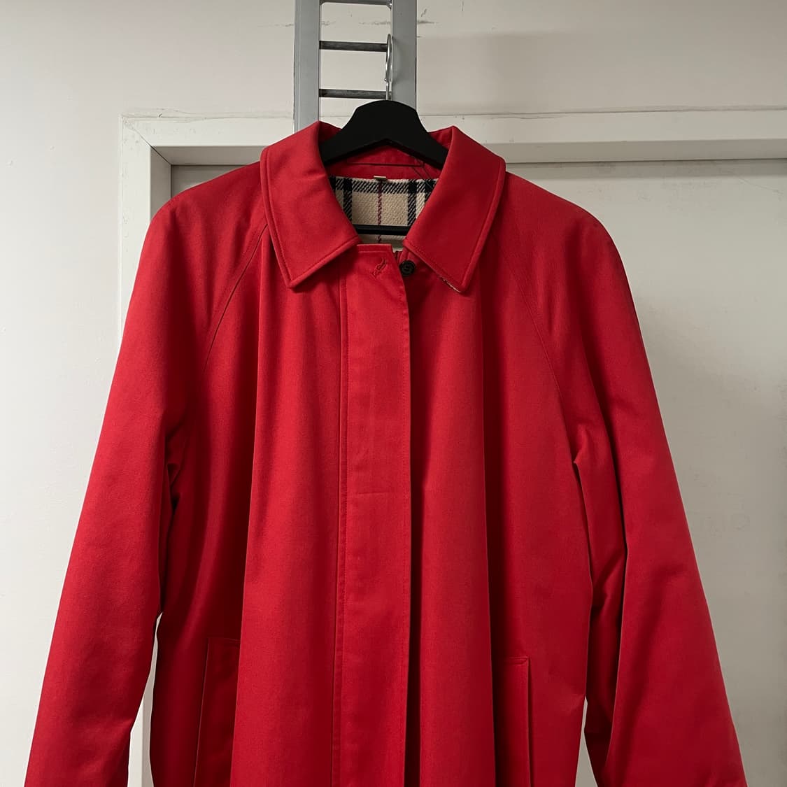 버버리 레드 코트 10(W) 상품이미지2