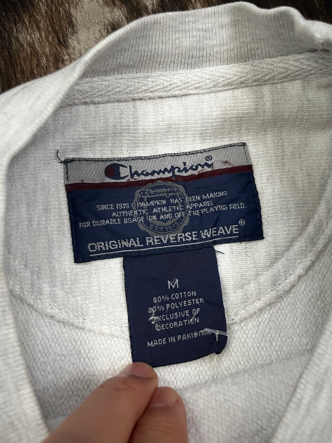 CHAMPION REVERS WEAVE SWEAT SHIRT 상품이미지5