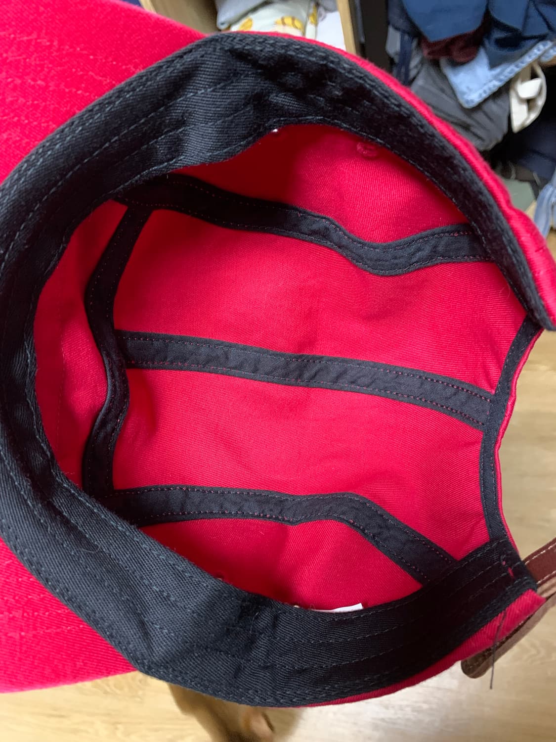 슈프림 25ss 트윌치노 캠프캡 레드 상품이미지3