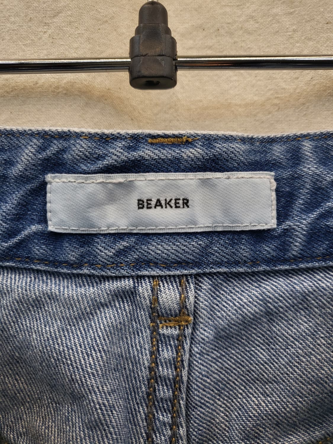 BEAKER 와이드 데님팬츠 상품이미지3