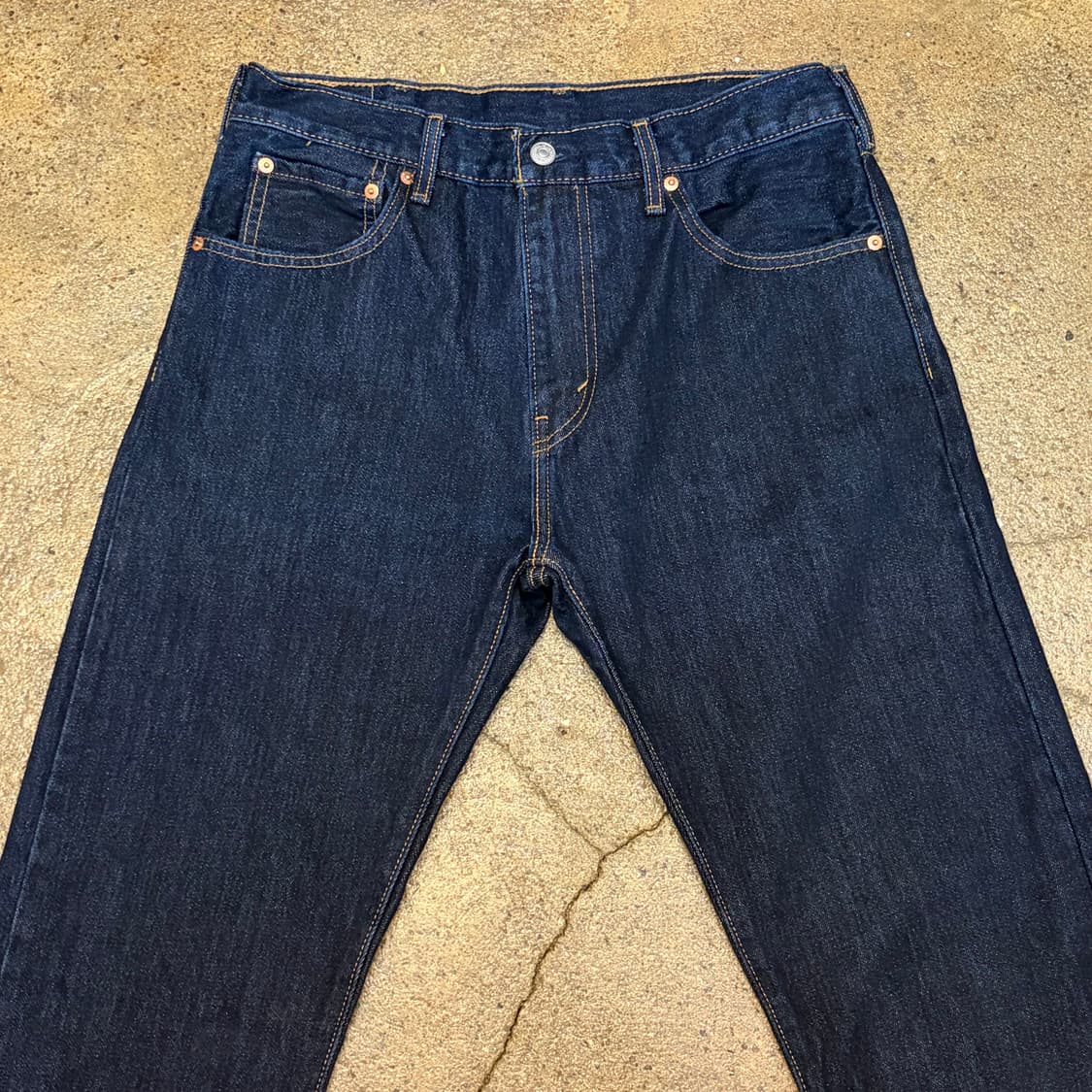 새상품급 미국 빈티지 리바이스 517 진청 부츠컷 청바지 데님팬츠 상품이미지2