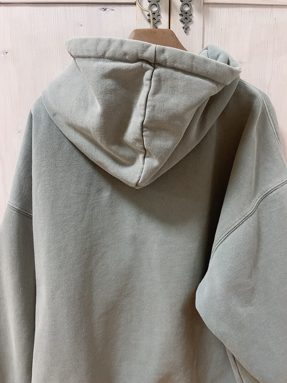 브랜디멜빌 후드집업 오버사이즈 세이지 그린 워싱 상품이미지5