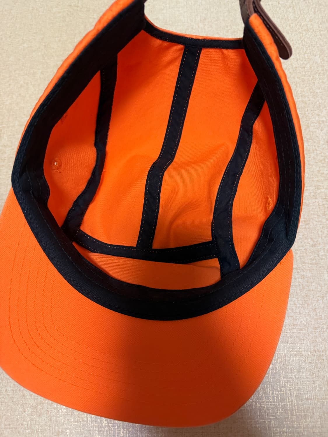 슈프림 워시드 치노 트윌 캠프캡 라이트 오렌지 - 23FW 상품이미지5