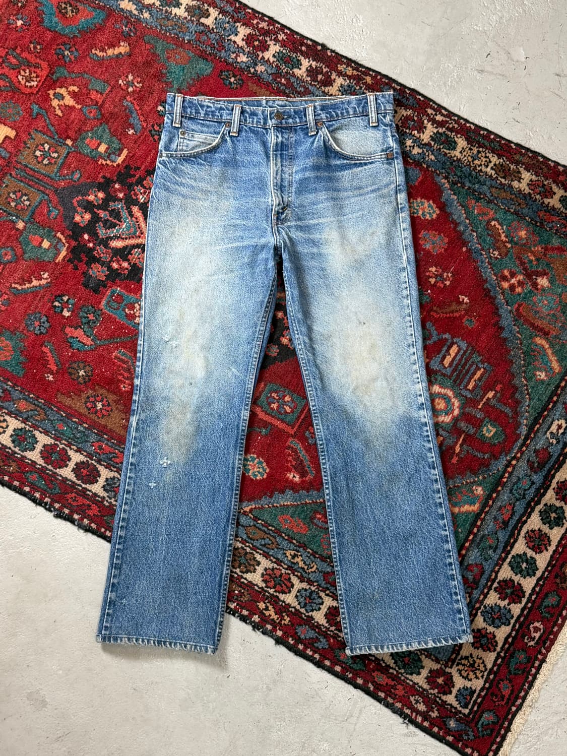 80's Canada Made 빈티지 리바이스 517 오렌지탭 상품이미지1