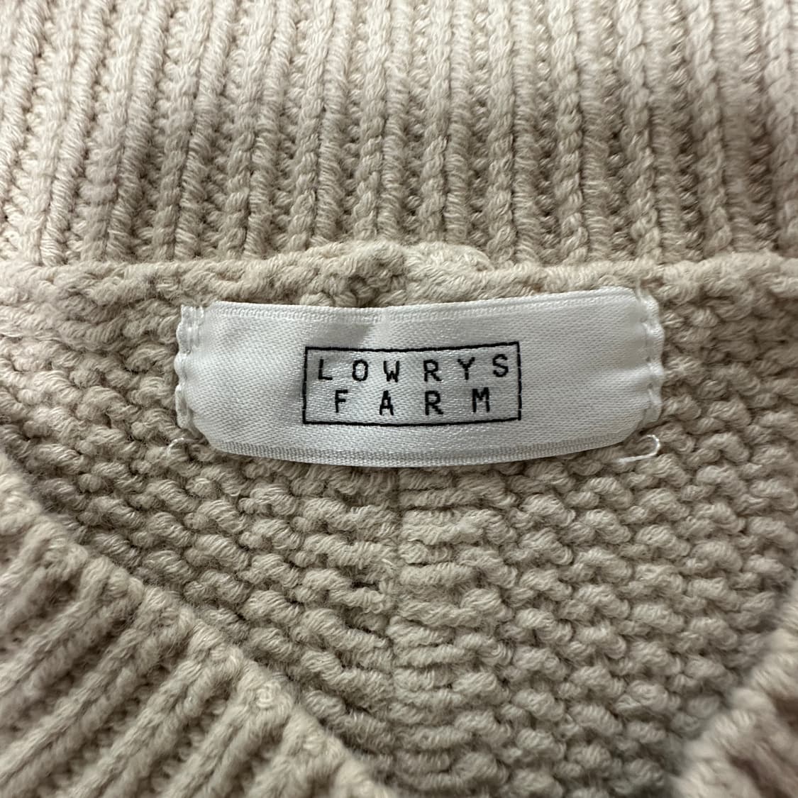 LOWRYS FARM vintage knit sweater 상품이미지3