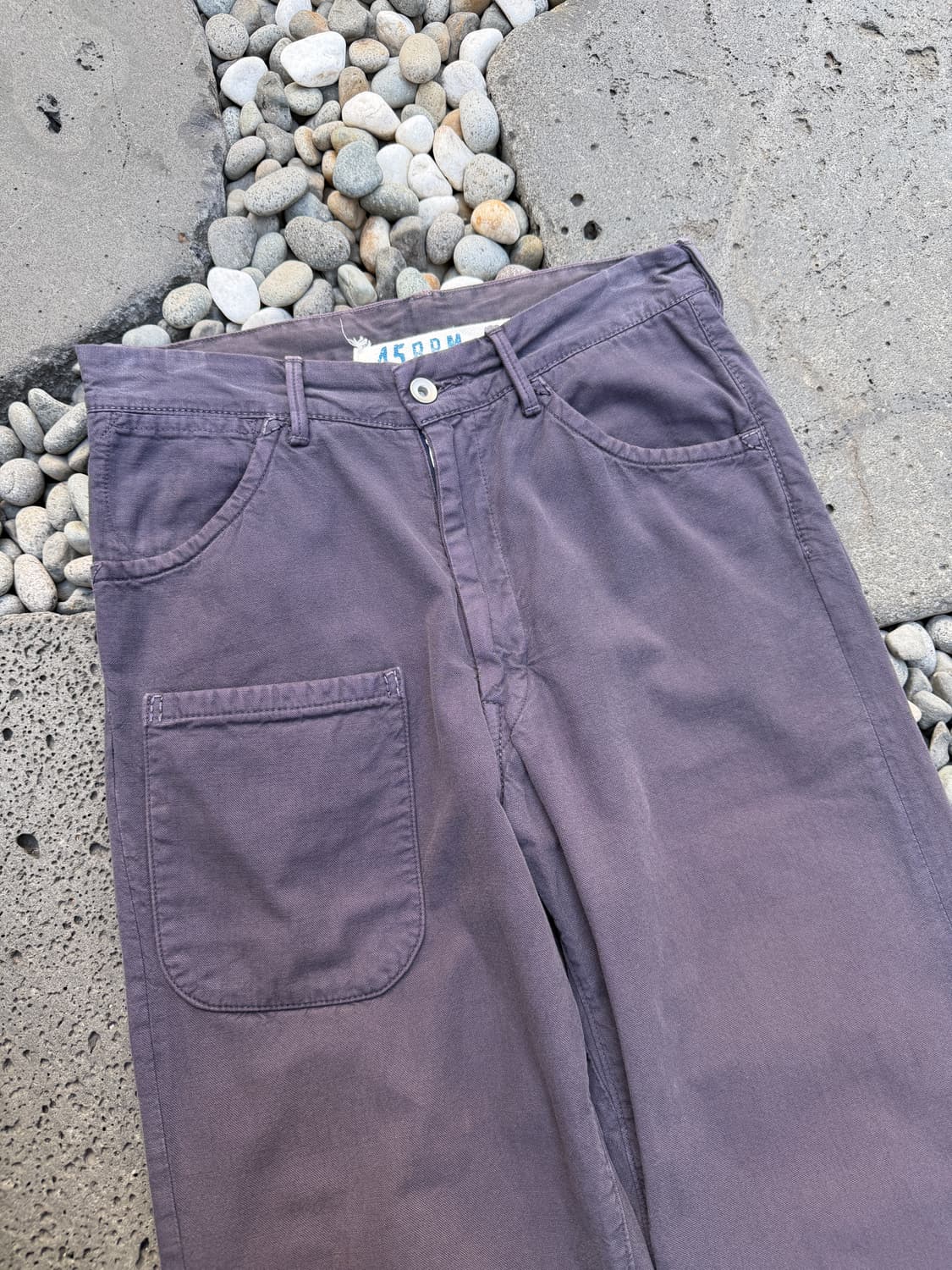 45R 45RPM VINTAGE GARMENT DYED 워크팬츠 상품이미지5