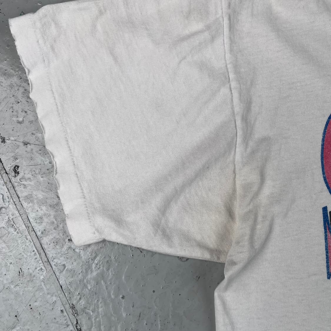 빈티지 롤링스톤즈 부두 라운지 투어 화이트 반팔 상품이미지6