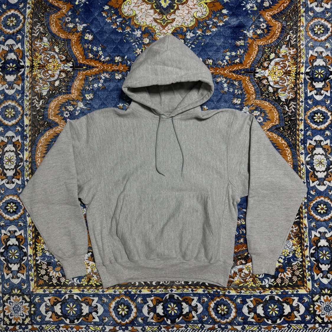 빈티지 00s 챔피온 리버스위브 그레이 스웻후드 상품이미지1