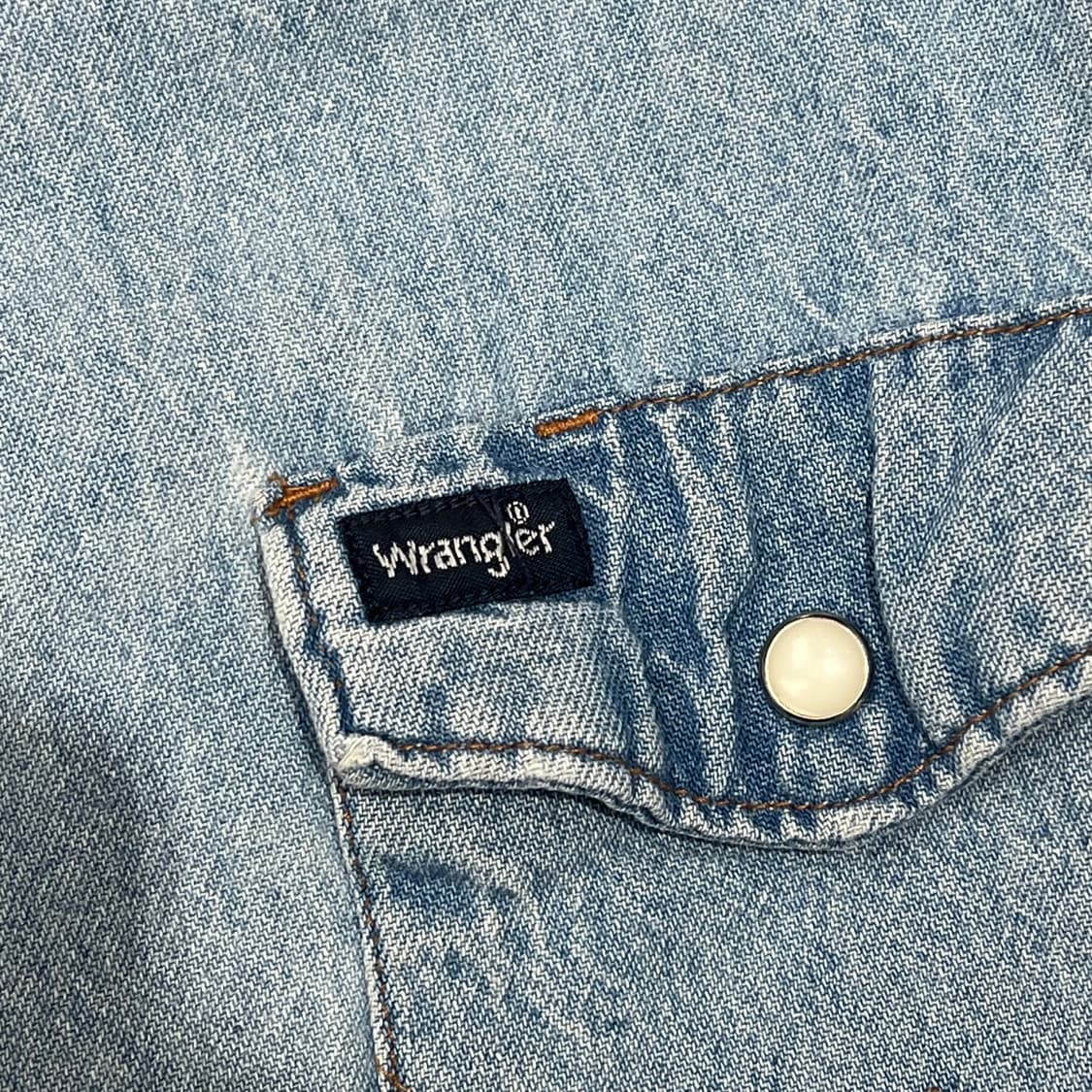 랭글러 워크 데님셔츠 s09208 상품이미지5