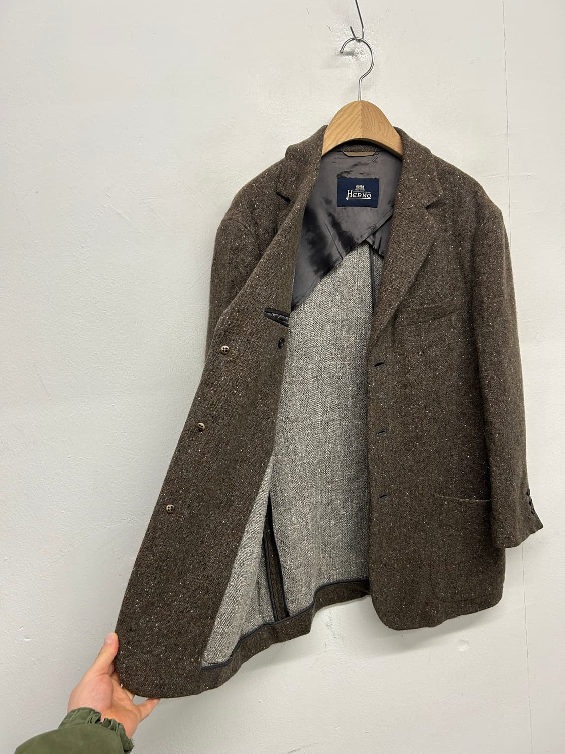 HERNO 에르노 캐시미어 블레이저 자켓 상품이미지4