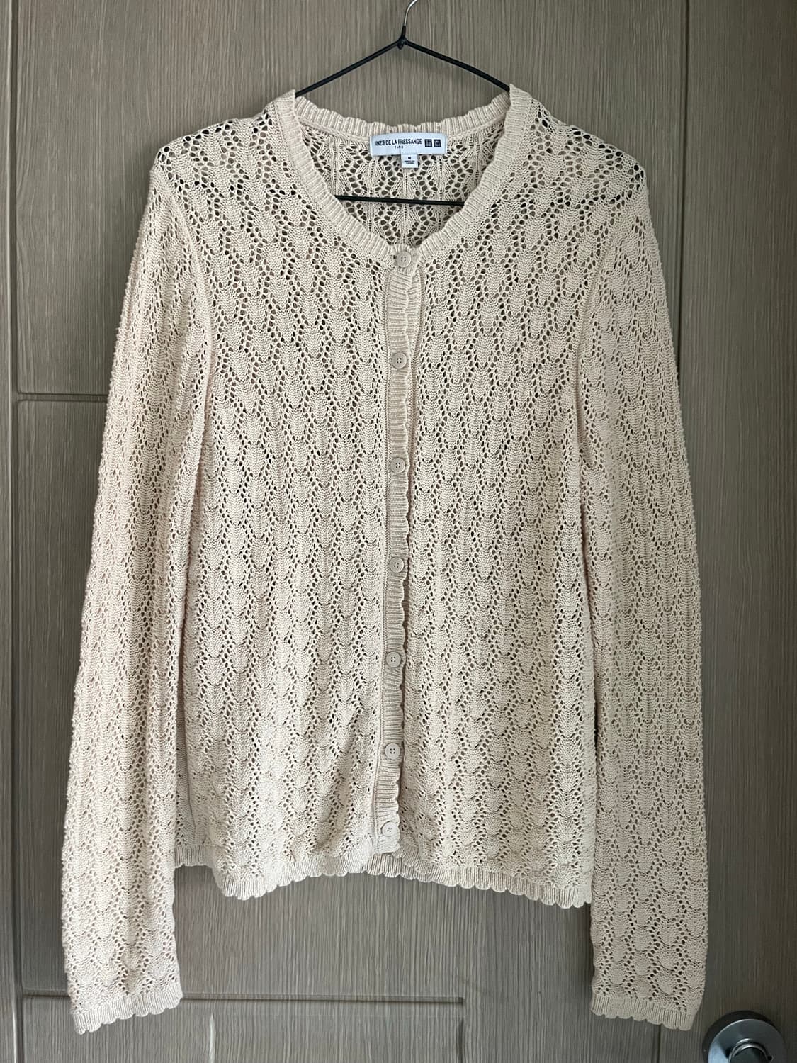 유니클로 크로쉐 갸루 모리걸 시스루 가디건 상품이미지1