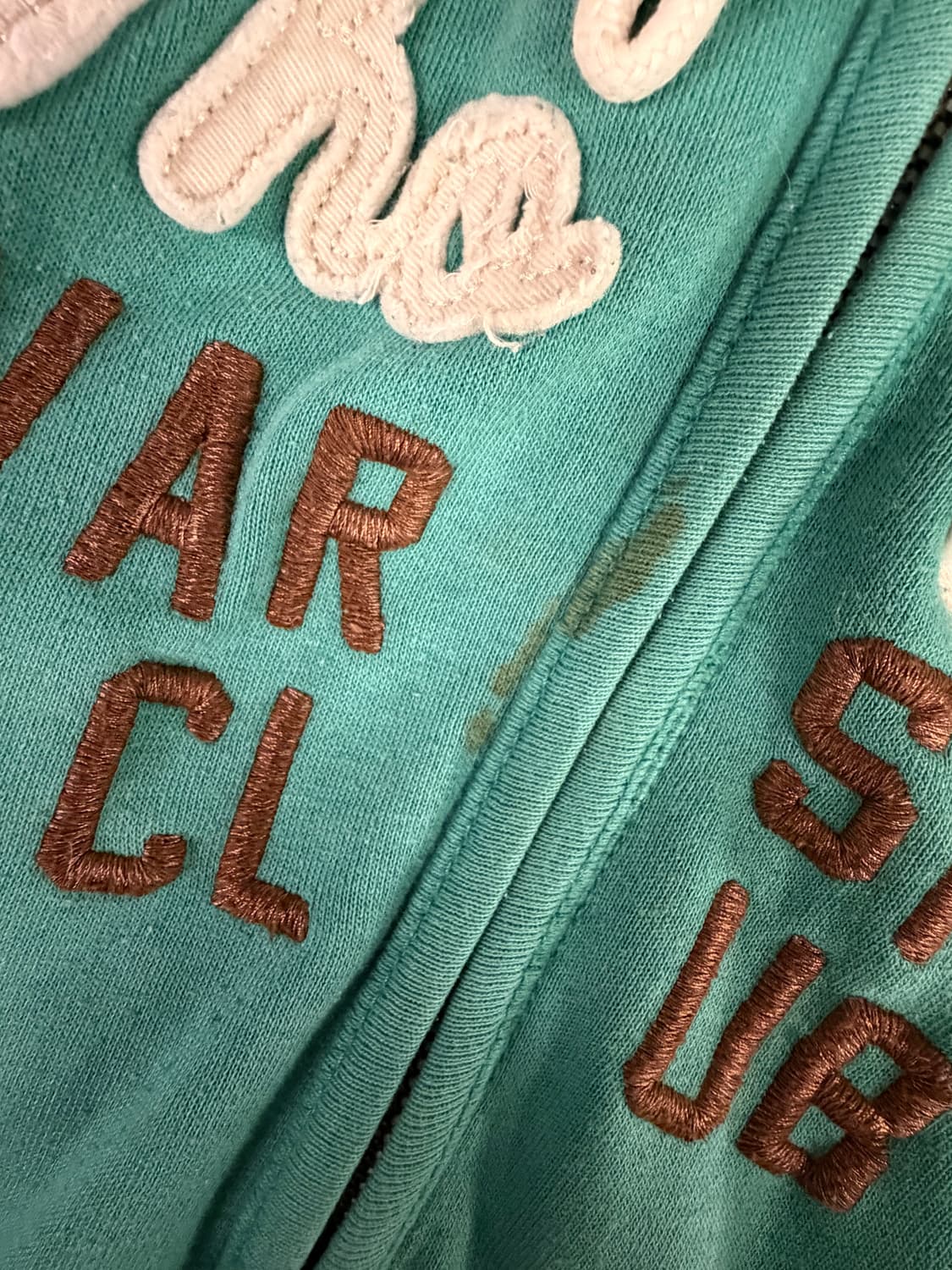 (정품/M) 하아유 후드집업 민트 a1 상품이미지7