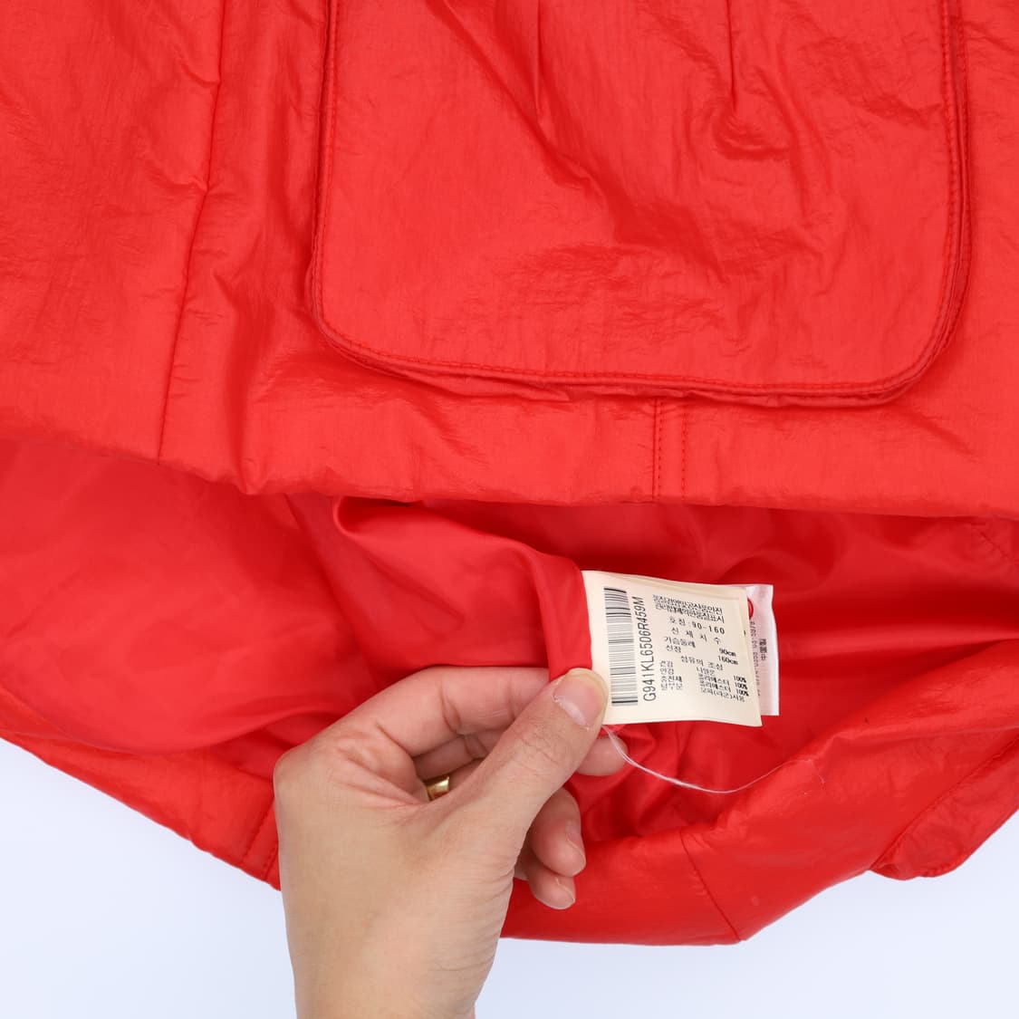 [M] 르꼬끄 골프 여성 라쿤털 패딩조끼 1209 H1 상품이미지6