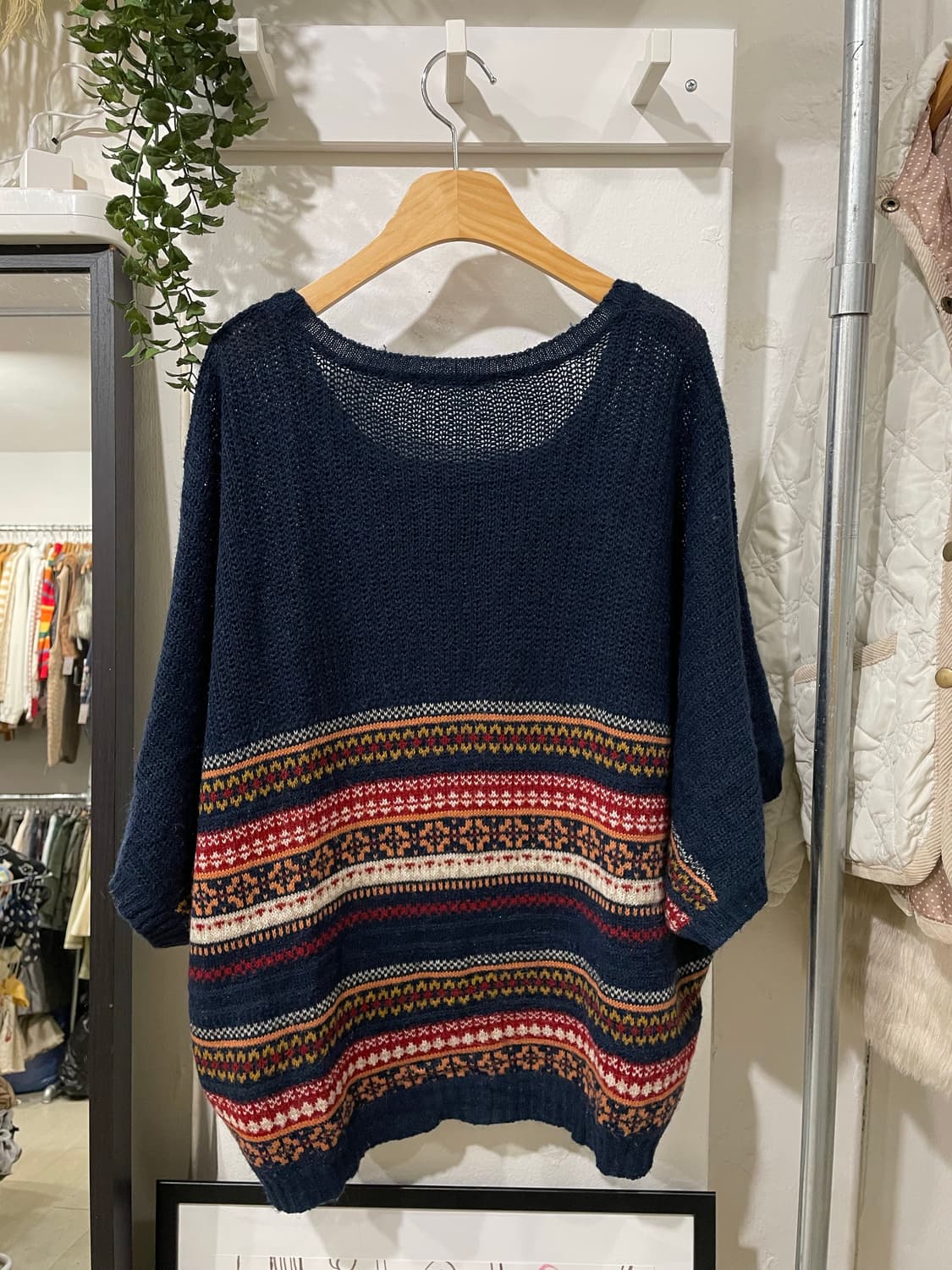 노르딕 오버핏 레이어드 니트 상품이미지10