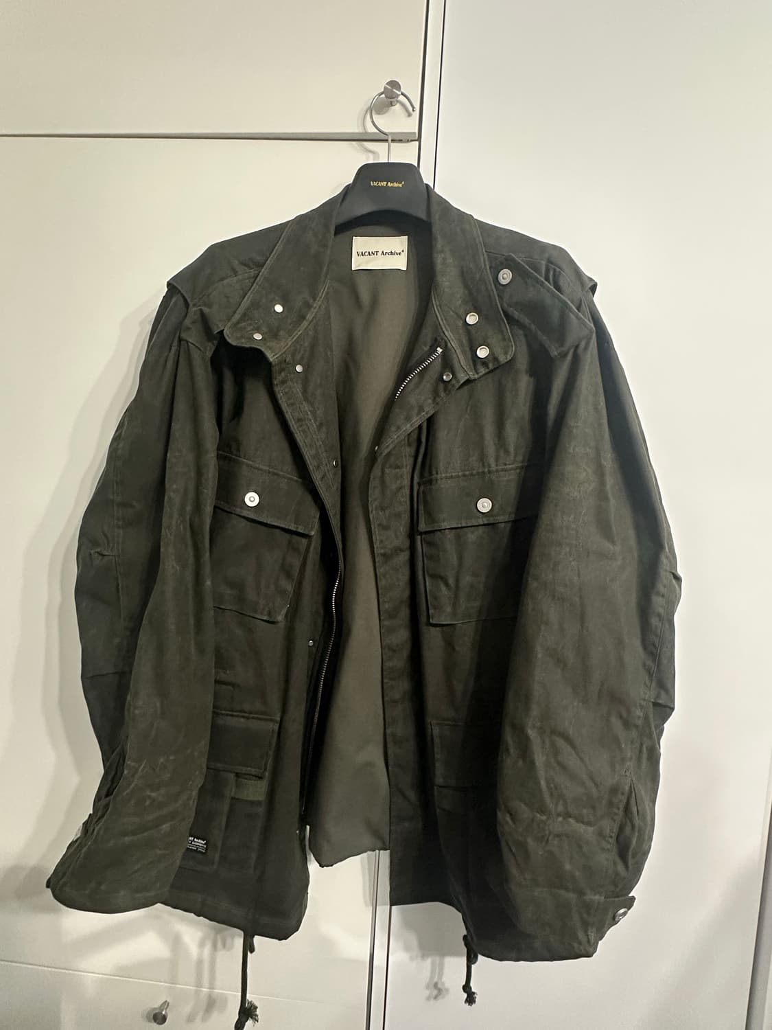 베이컨트아카이브 왁스 필드 자켓 상품이미지4