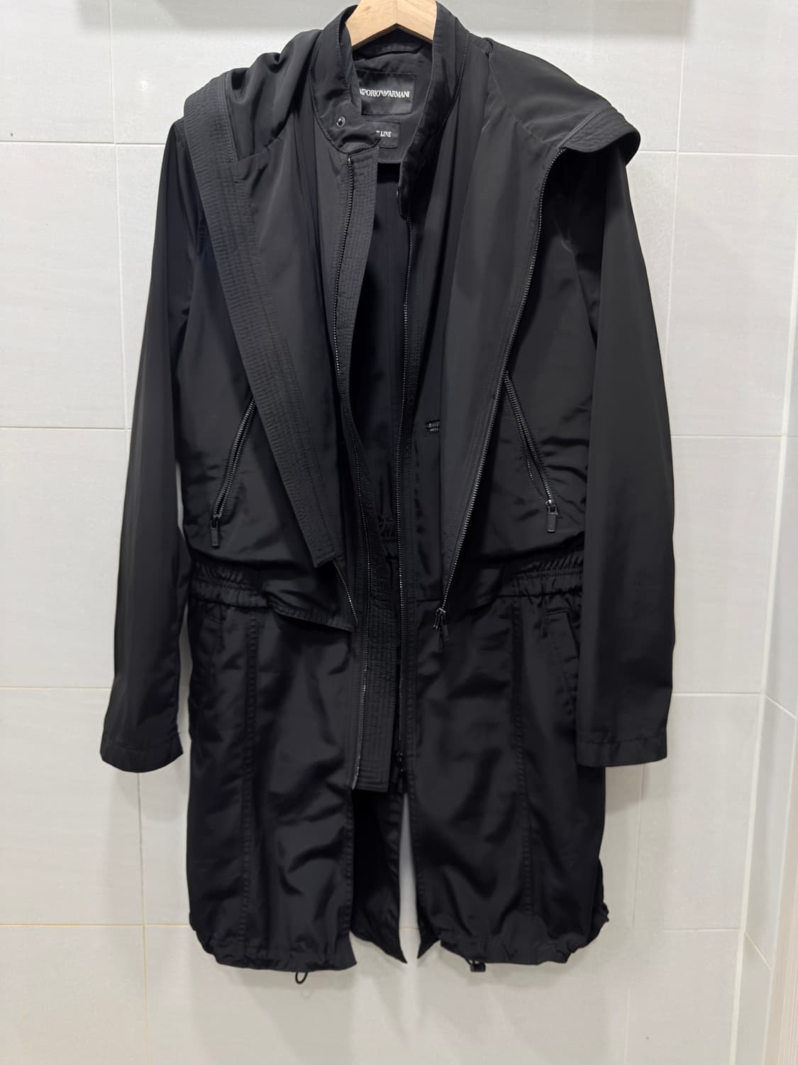 giorgio armani 레이어드 코트 상품이미지2