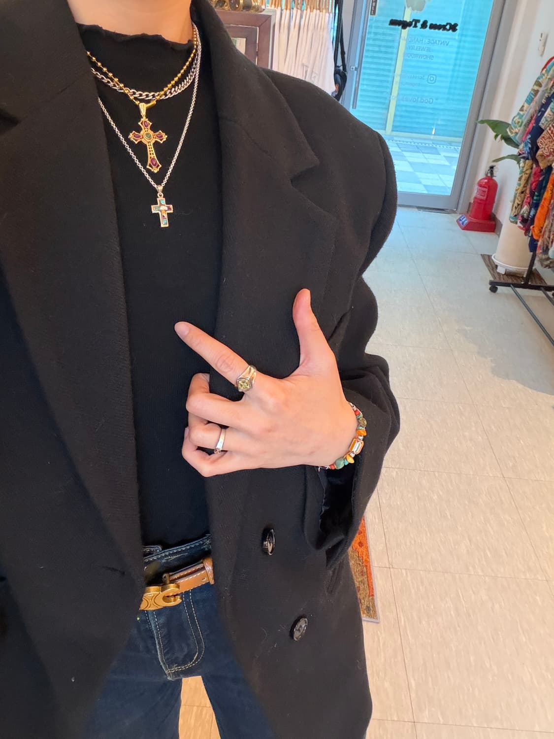 써지컬 미니 체인 목걸이 (데일리 기본템) 상품이미지2