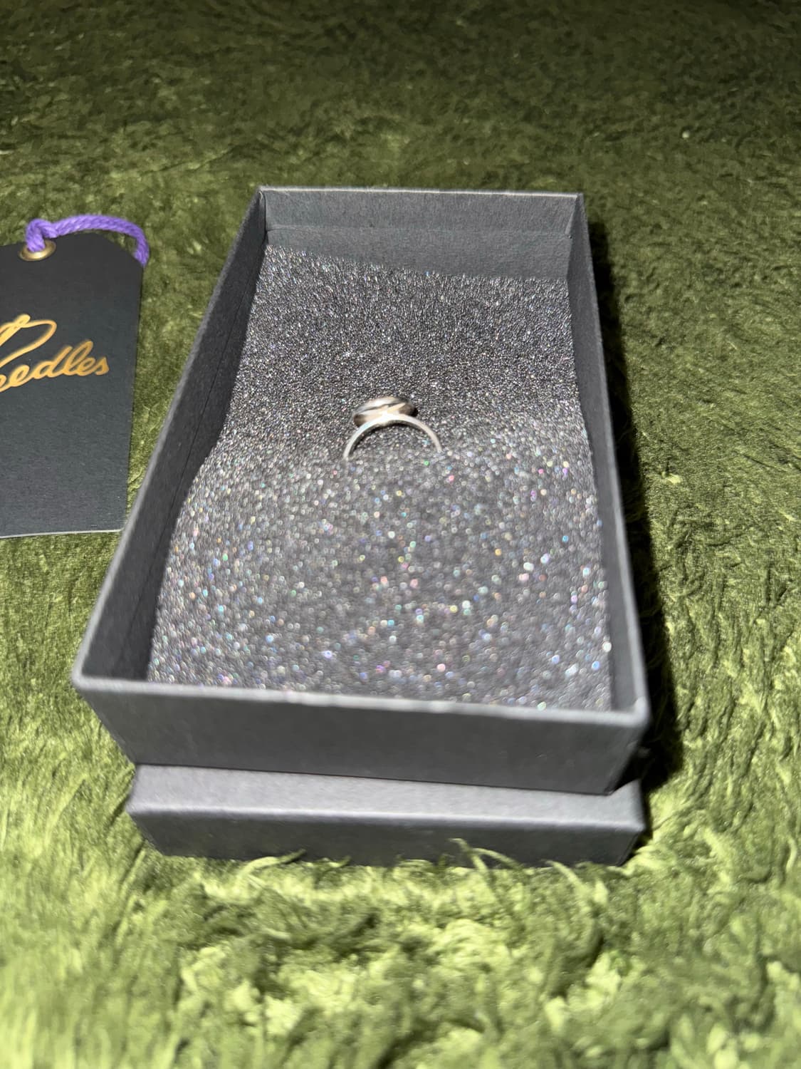 [17] NEEDLES 니들스 스마일 로고 실버 925 반지 링 상품이미지2