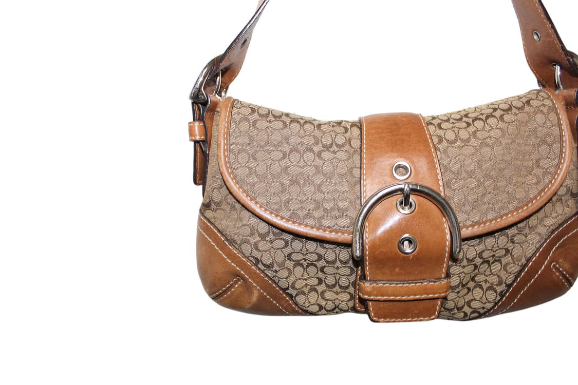 2000s Y2K COACH 코치 미니 호보백 상품이미지4