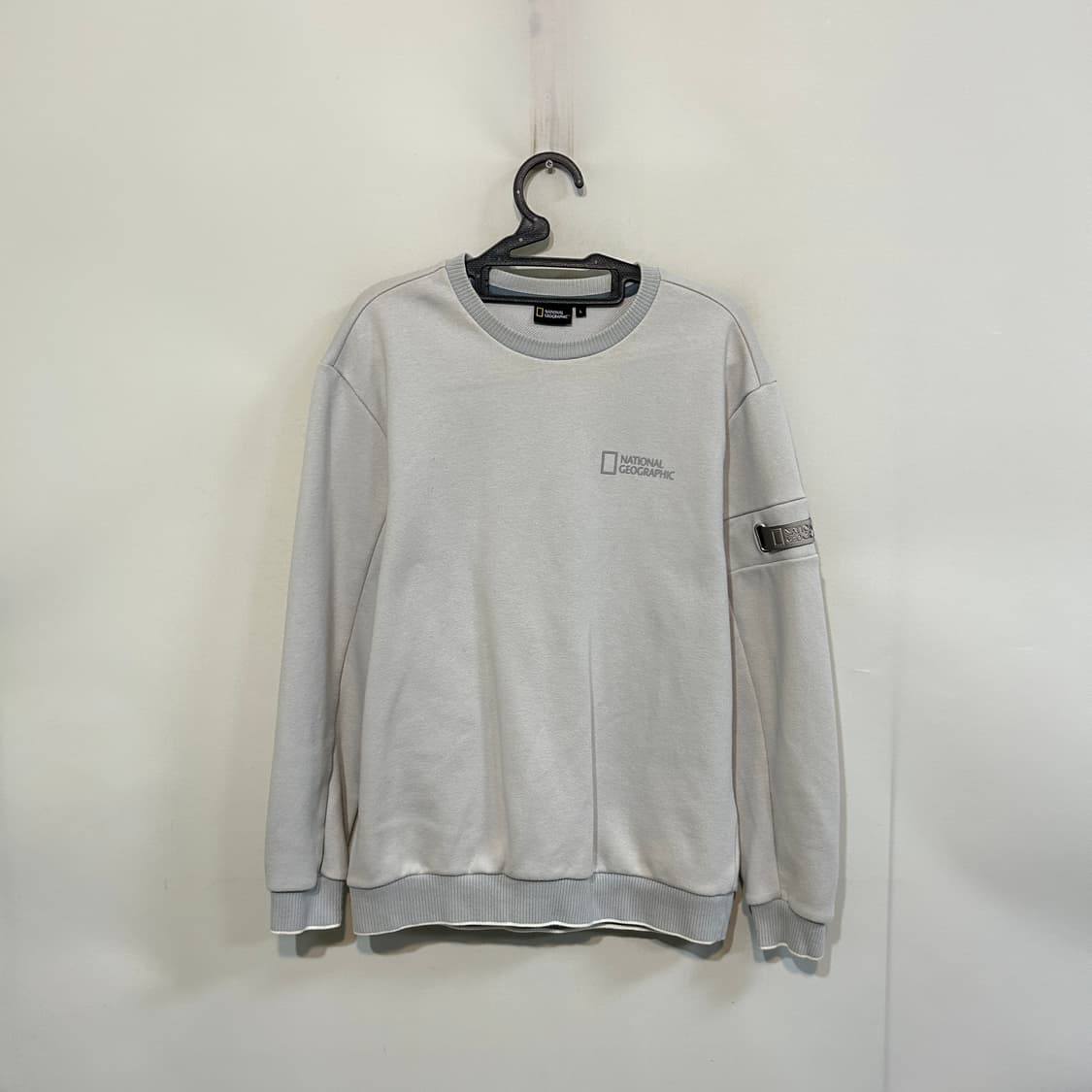 내셔널지오그래픽 남성 약기모 맨투맨 100 상품이미지1