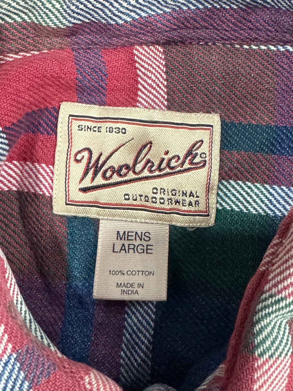 울리치 플란넬 셔츠 상품이미지4