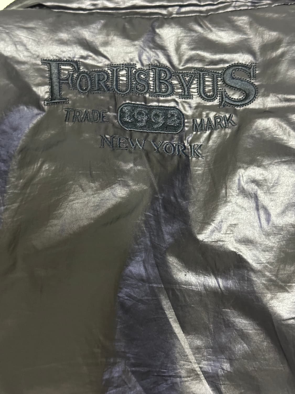 FUBU 퀄팅 FORUSBYTS 블랙 패딩 점퍼 B50 상품이미지7