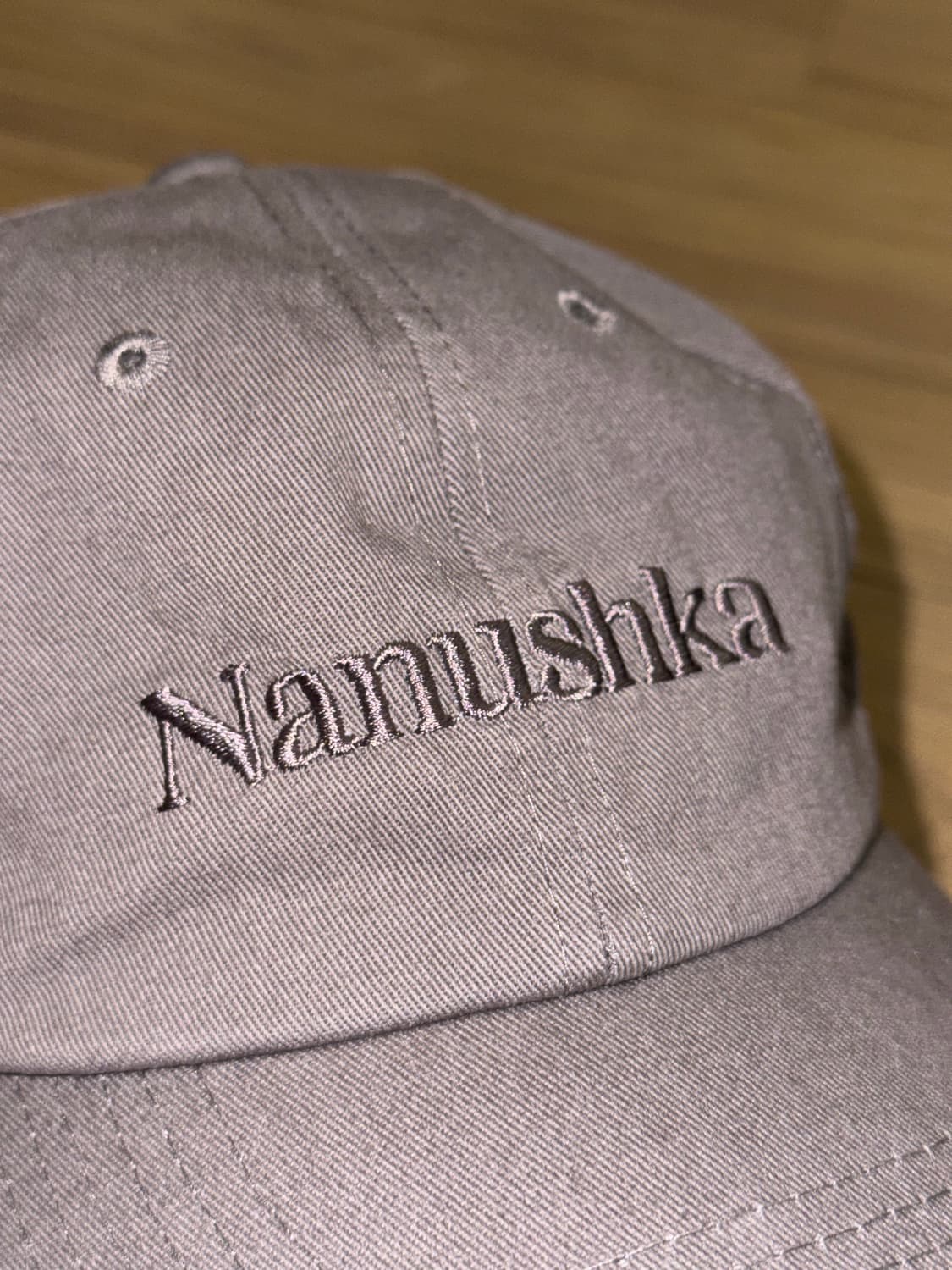 Nanushka 나누슈카 코튼 볼캡 그레이  상품이미지2