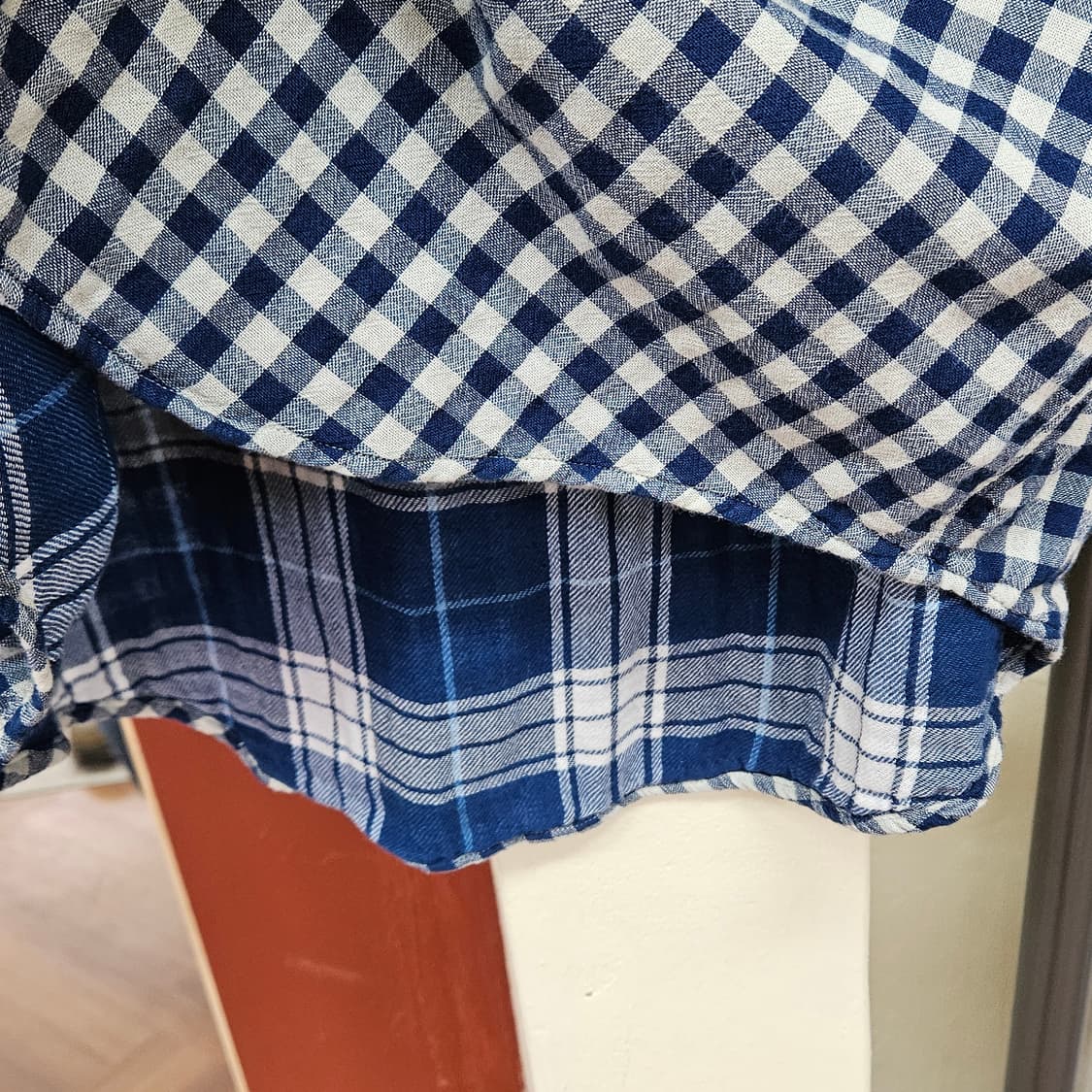 폴로 깅엄체크 워크셔츠 상품이미지5