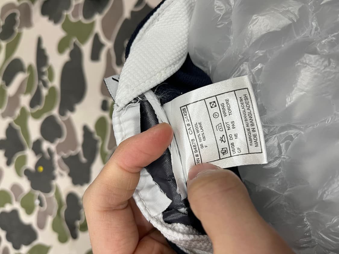 빈티지 나이키 NFL 덴버 울 캡 모자 네이비 상품이미지5