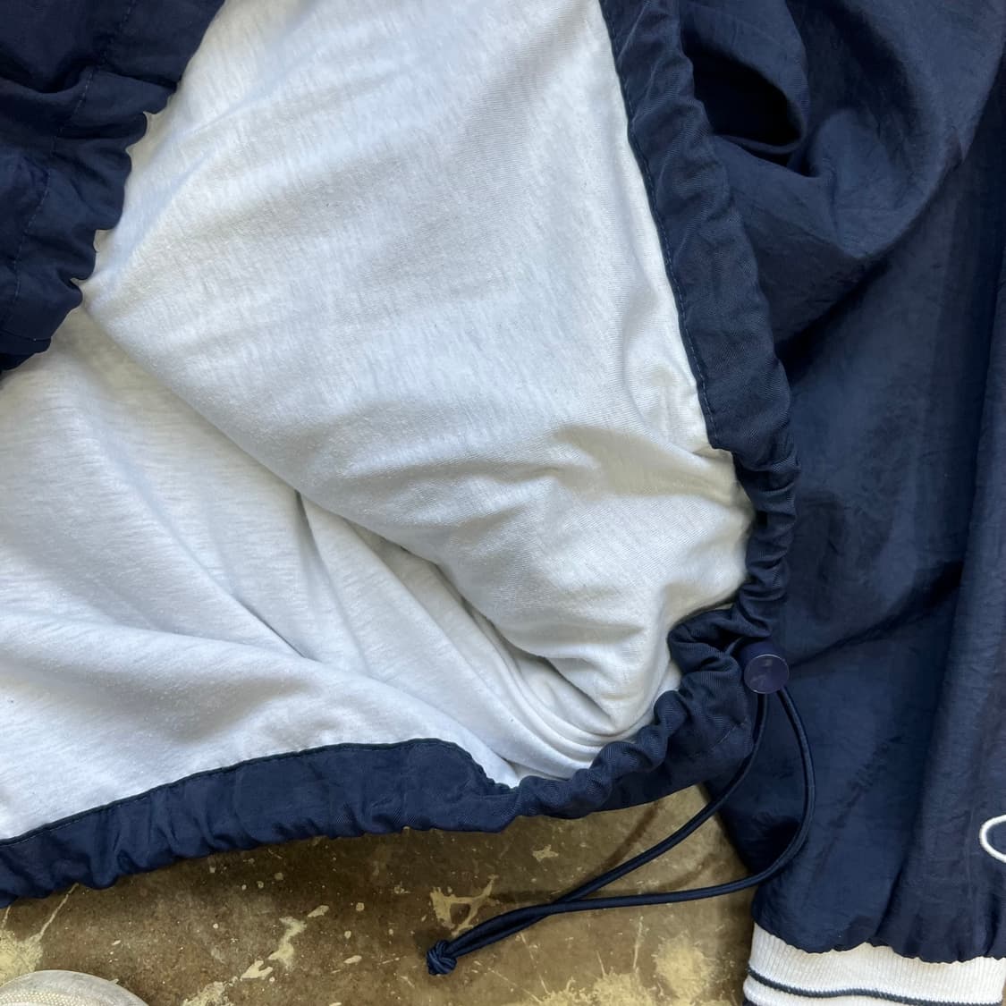 L) 빈티지 챔피온 아노락 웜업 자켓 점퍼 아메카지 워크웨어 올드스쿨 상품이미지5