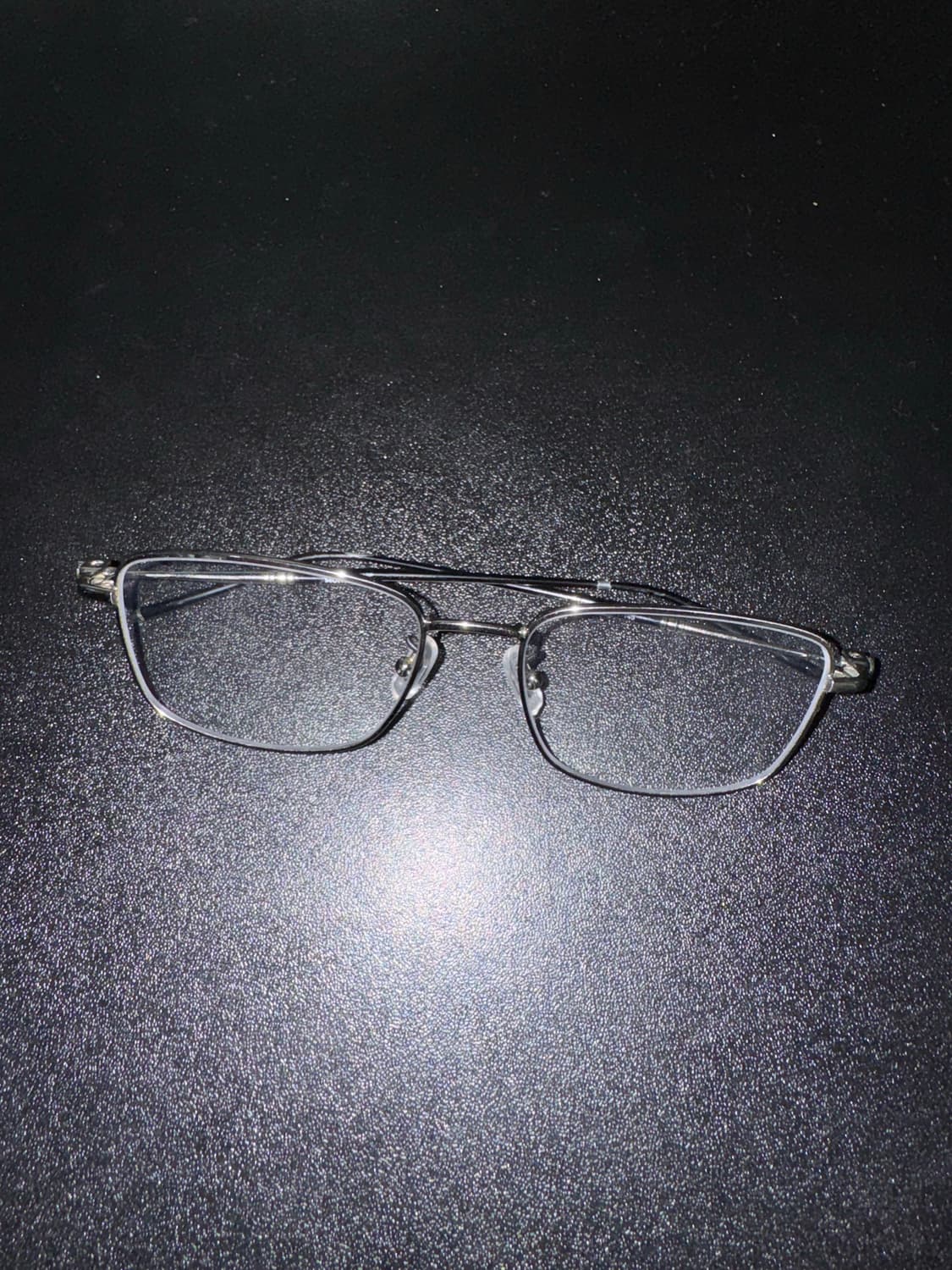 [OS] 몽블랑 빈티지 실버 메탈테 안경 상품이미지1