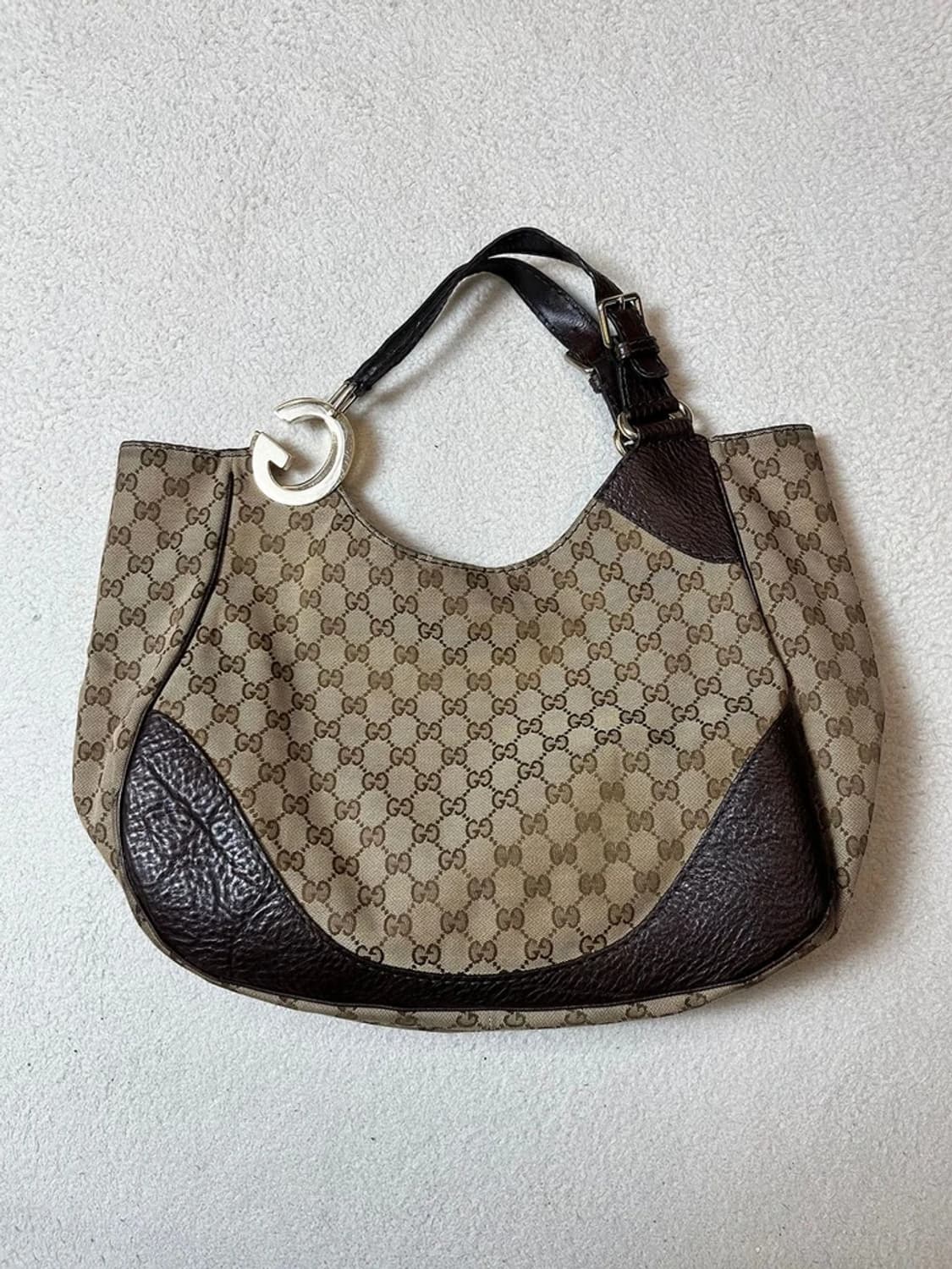 구찌 Gucci GG 로고 인터로킹 자가드 숄더백 A1868 상품이미지6