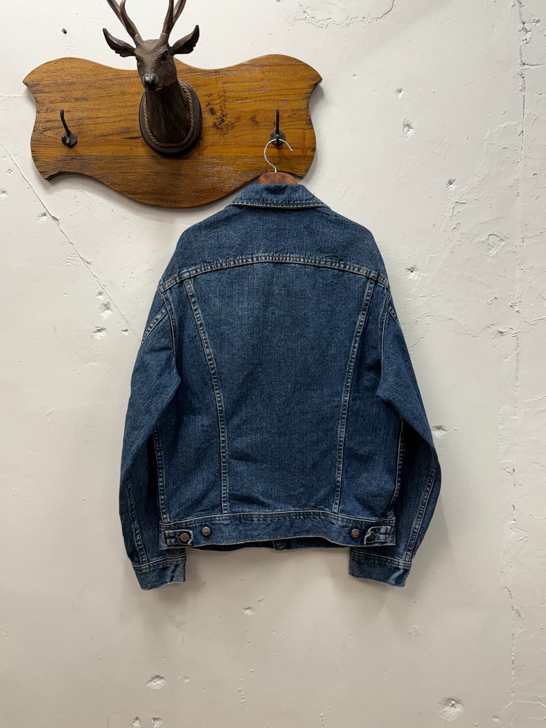 XL) Lee Riveted Denim Trucker Jacket 상품이미지4