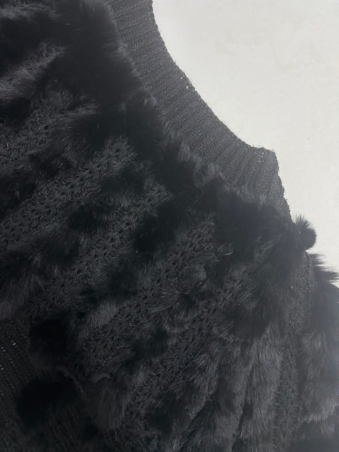 FUR KNIT VEST 상품이미지10