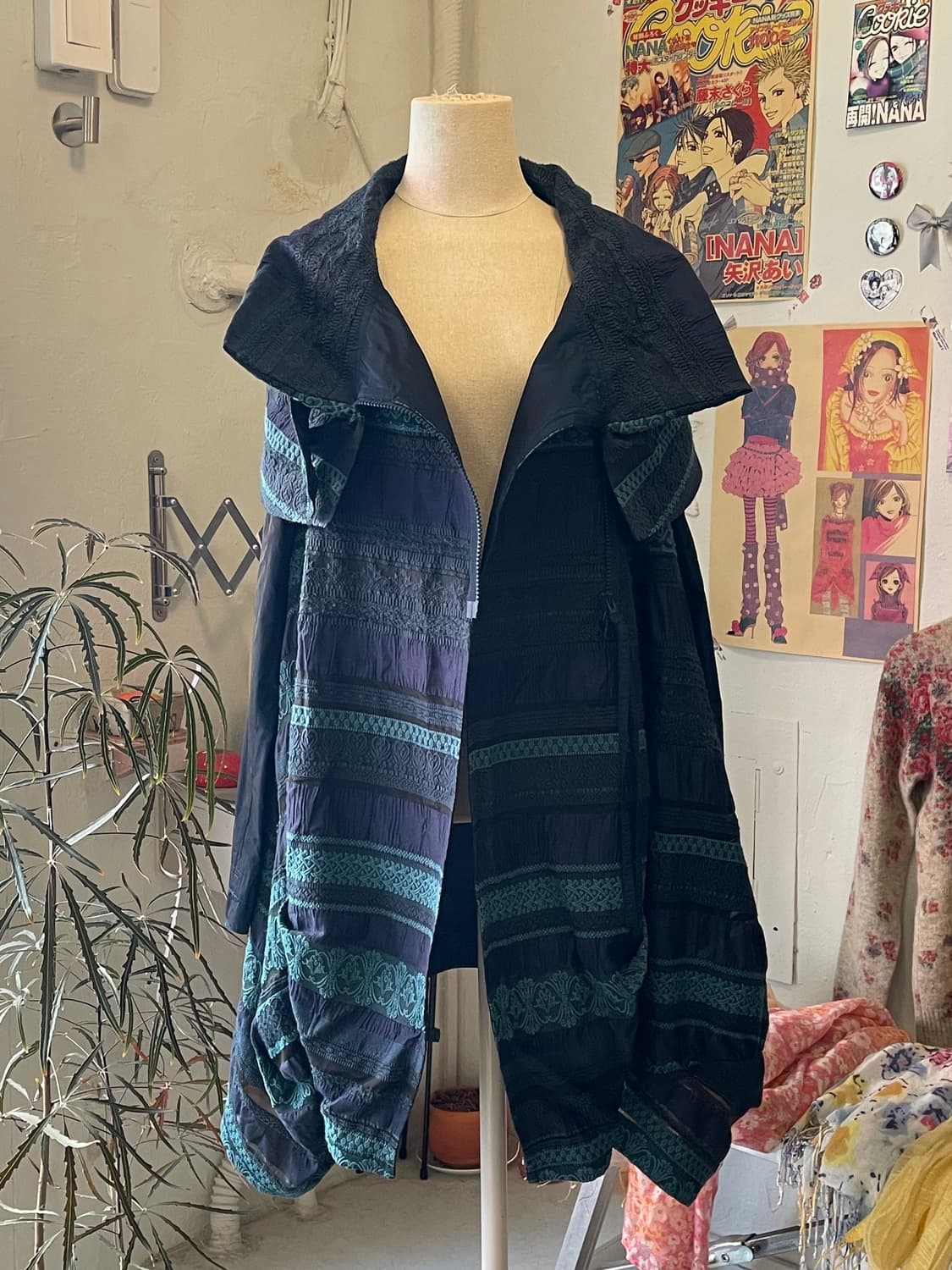 에스닉 케이프 롱 자켓 [무배] 상품이미지5