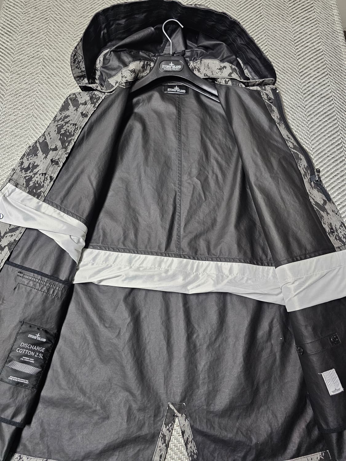 스톤아일랜드 쉐도우프로젝트 DISCHARGE COTTON 2.5L 자켓 상품이미지5