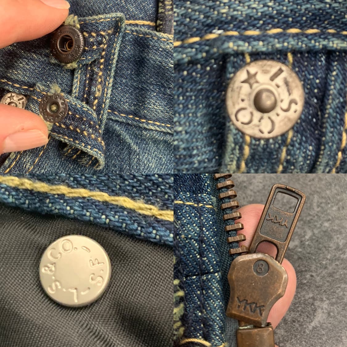 LEVIS RED 리바이스 레드 04/FW 펑크 스터드 데님 스커트 상품이미지7